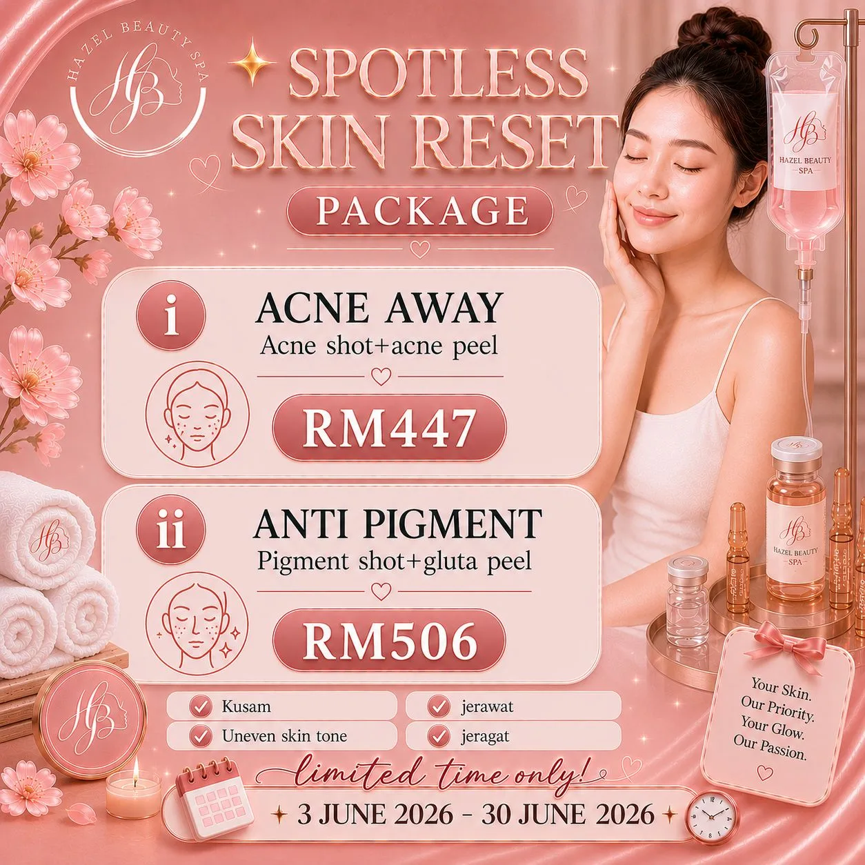 Mid Year Glowup Sales Poster 11