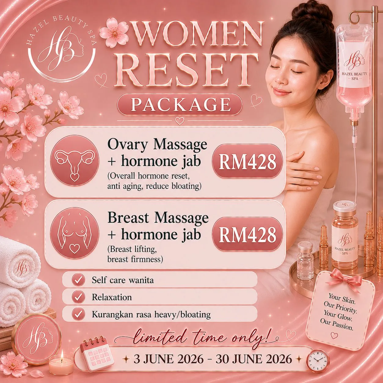 Mid Year Glowup Sales Poster 13