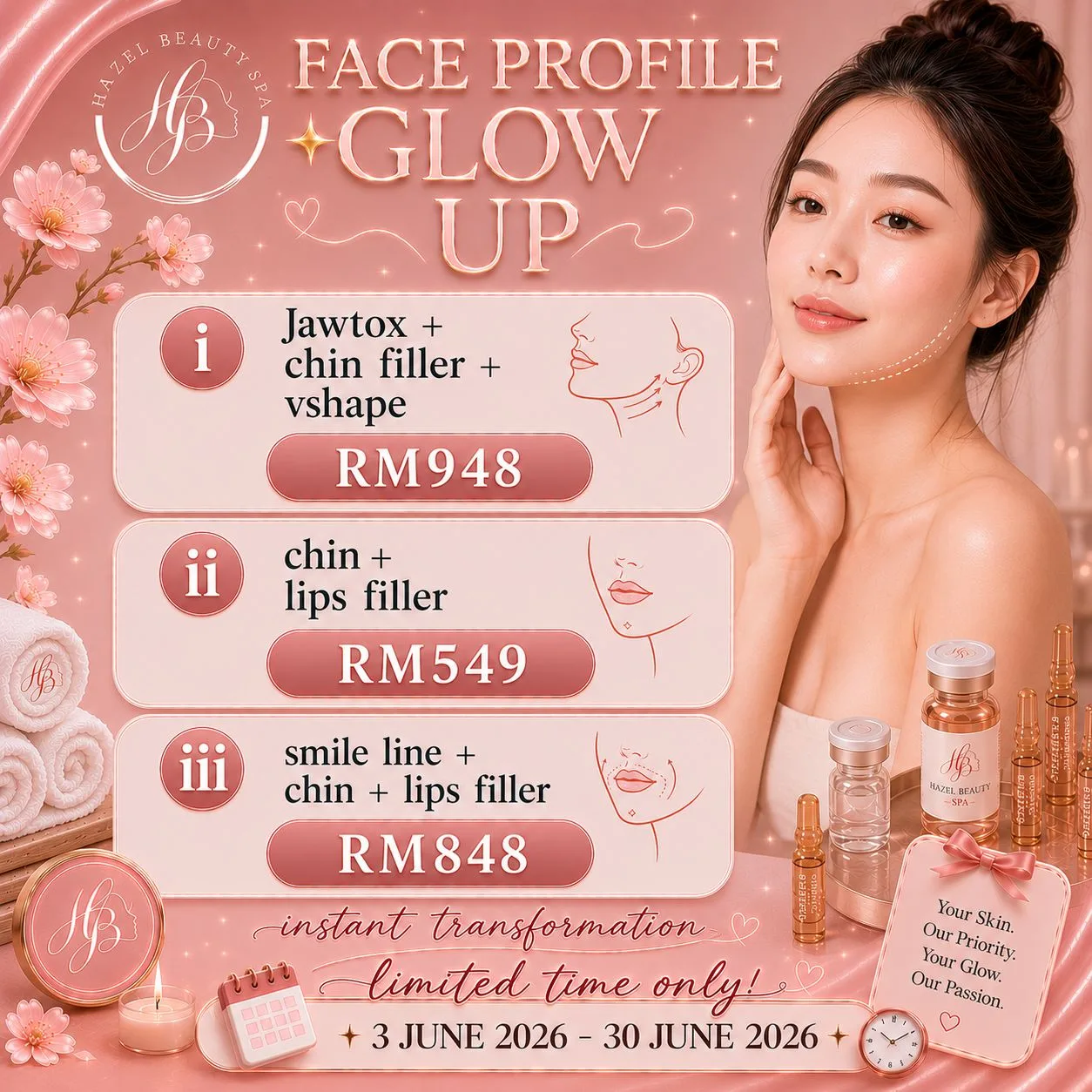Mid Year Glowup Sales Poster 14