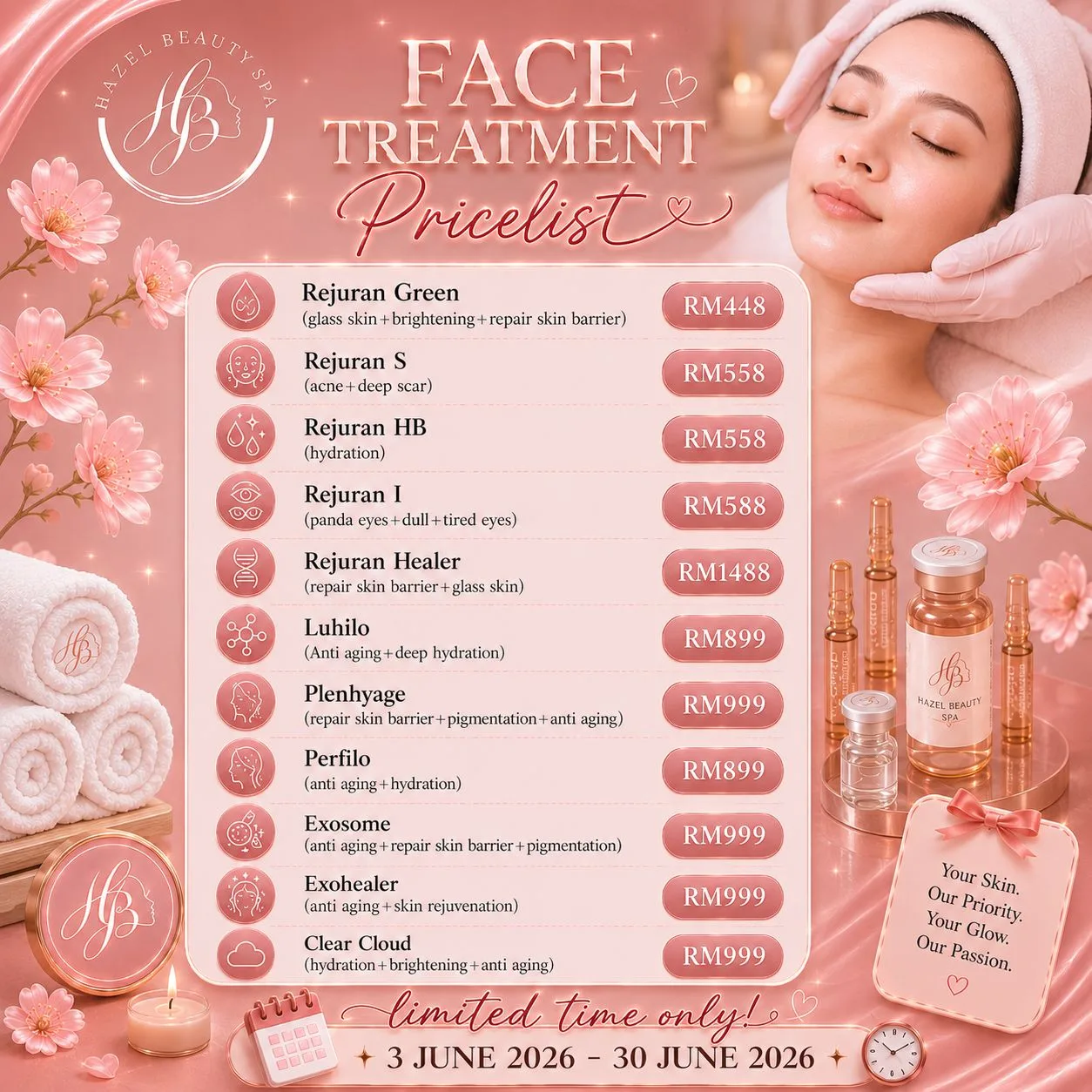 Mid Year Glowup Sales Poster 3