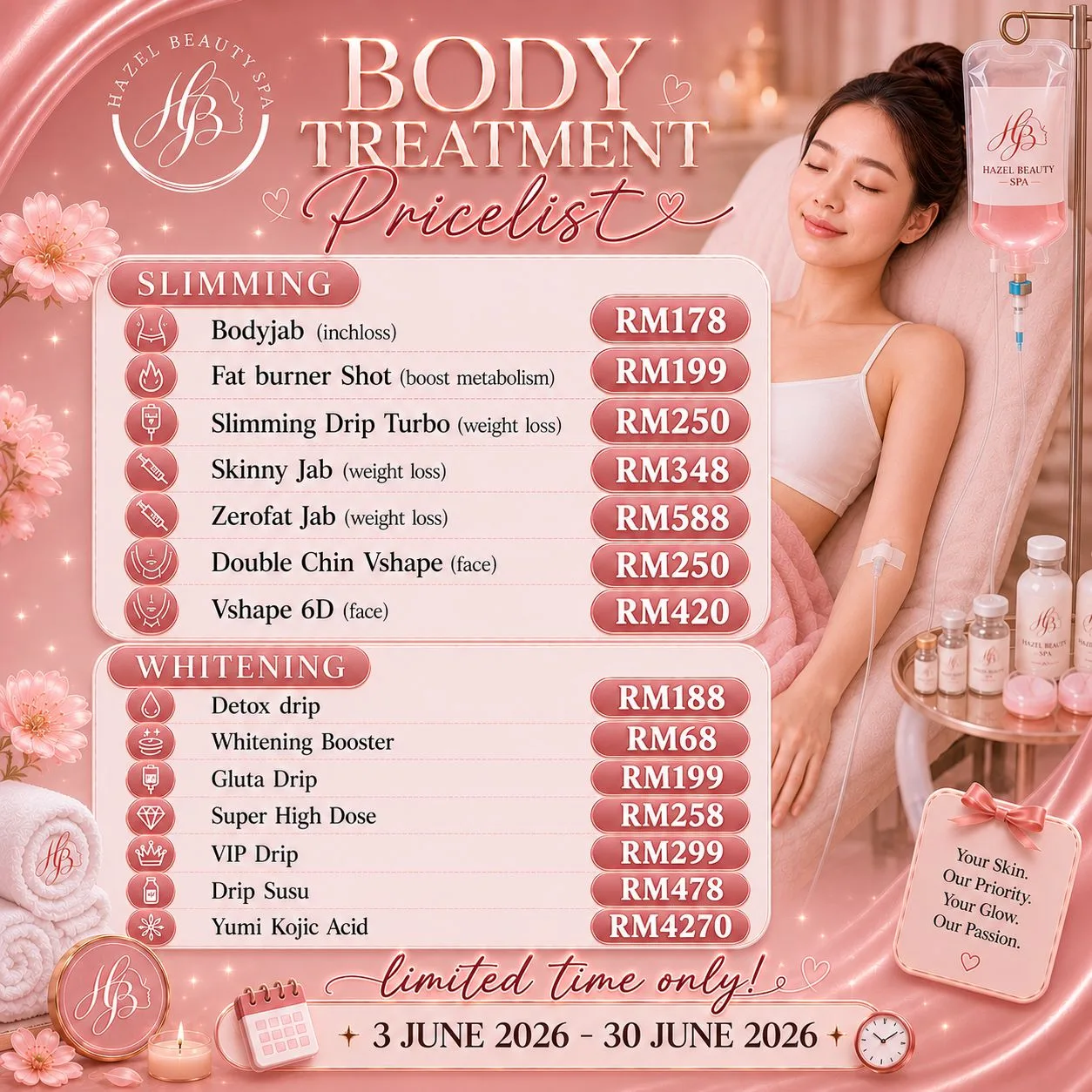 Mid Year Glowup Sales Poster 6