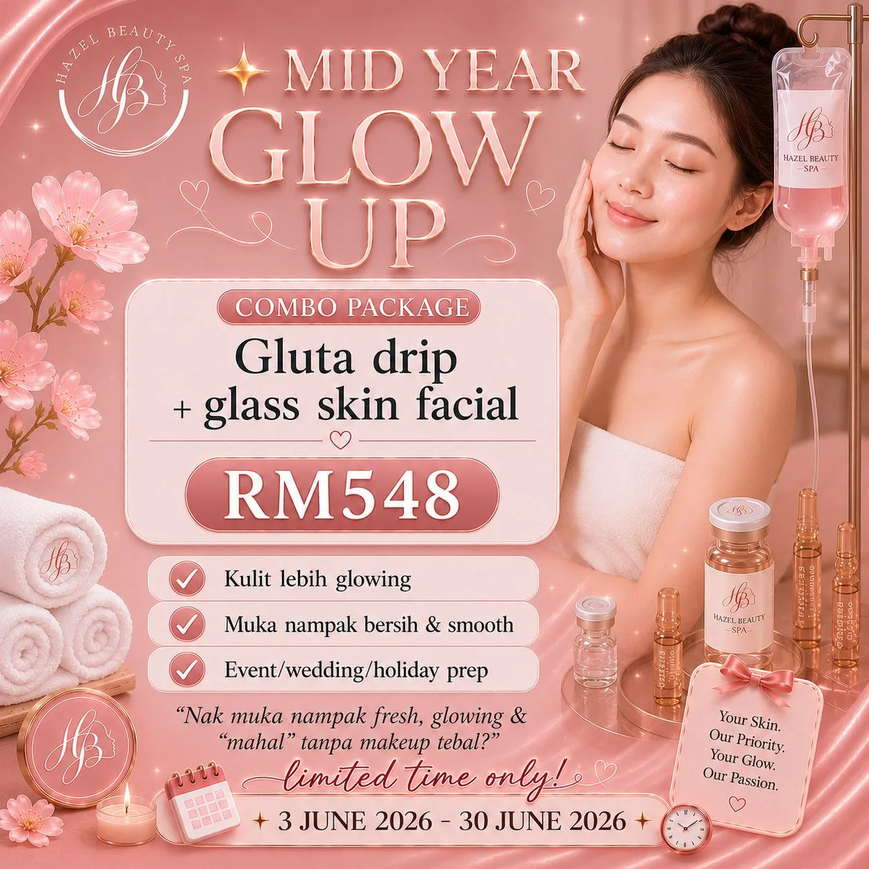 Mid Year Glowup Sales Poster 10